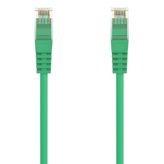Aisens Cable de Red Latiguillo RJ45 LSZH Cat.6A 500 MHz UTP AWG24, Verde, 1.5m